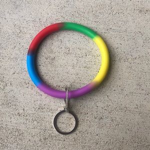 Brand New tye dye keychain